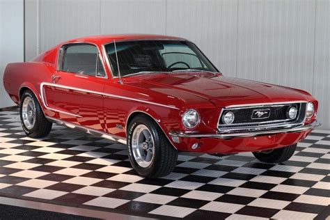 Special Red 1968 Ford Mustang