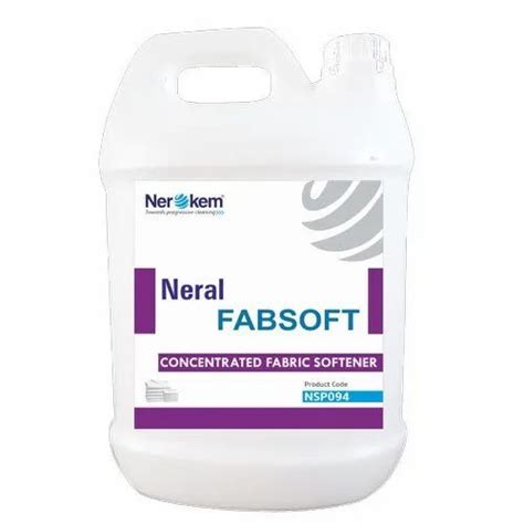 Liquid Fabric Softener, 5 L at best price in Chennai | ID: 22598079555