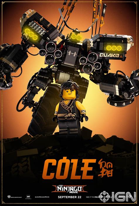 The LEGO Ninjago Movie New Character Posters - The Brick Fan