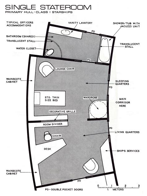 Star Trek Schematics Interiors Rooms