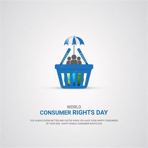 Premium Vector | World Consumer Rights Day, world globe with shopping ...