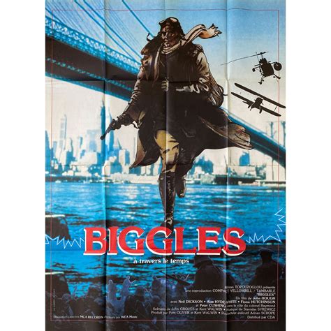 BIGGLES French Movie Poster - 47x63 in. - 1986