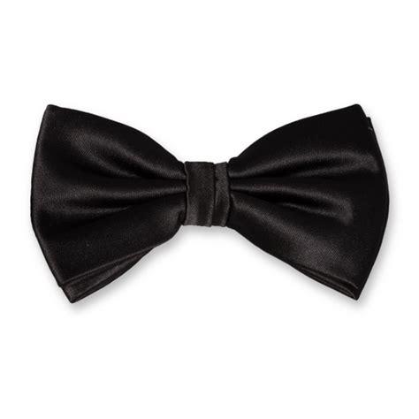 Classic Black Bow Tie Transparent Images - PNG Play