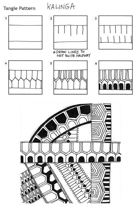 Tangle Pattern Step-outs: Kalinga by BlackScorpio