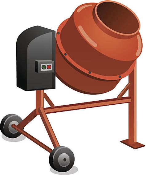 Royalty Free Cement Mixer Clip Art, Vector Images & Illustrations - iStock