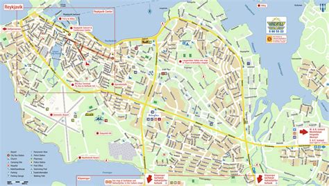 Reykjavik Map ~ World Of Map