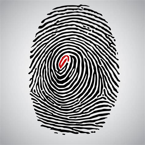 Fingerprint illustration, vector 319177 Vector Art at Vecteezy