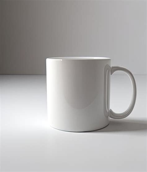 Premium AI Image | photo white coffee mug mockup