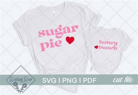 Sugar Pie Honey Bunch SVG Instant Digital Download Mommy and Me SVG - Etsy