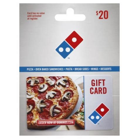 Domino's Pizza $20 Gift Card – Activate and add value after Pickup, $0. ...