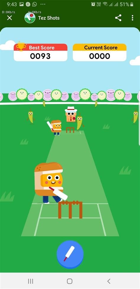 26 Google Doodle Cricket Game Play Download By example doodle