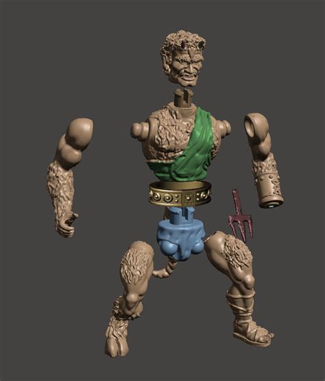 CALIBOS - CLASH OF THE TITANS 3D model 3D printable | CGTrader