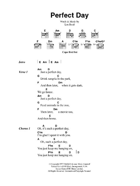 Lou Reed Guitar Chords