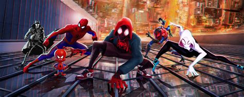 2560x1024 Resolution Spider-Man Into The Spider-Verse 2018 Movie ...