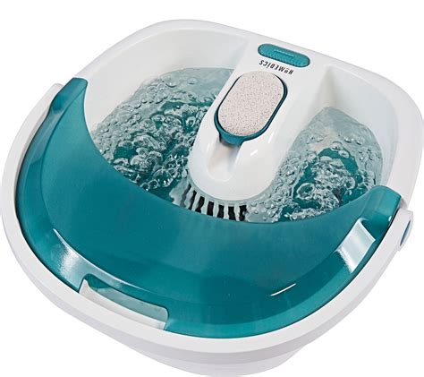 HoMedics Bubble Spa Elite Foot Bath with Heat Boost Power - QVC.com