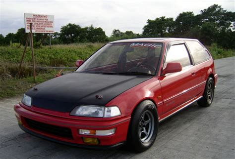 1989 Honda Civic EF9 Hatchback B16a 1/4 mile trap speeds 0-60 - DragTimes.com