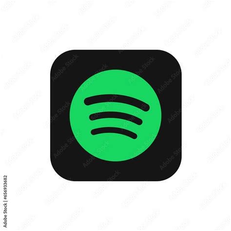 Spotify vector application logo 2023 Stock Vector | Adobe Stock