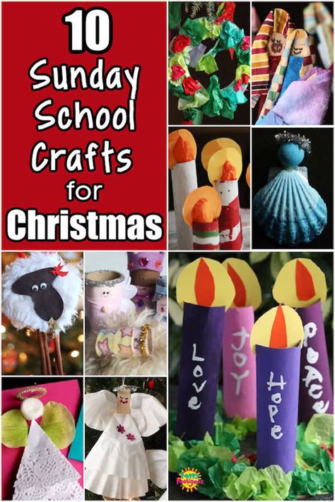 10 Sunday School Christmas Crafts - Happy Hooligans