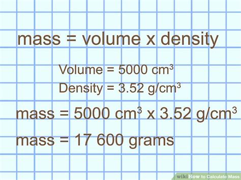 How to Calculate Mass: 10 Steps (with Pictures) - wikiHow