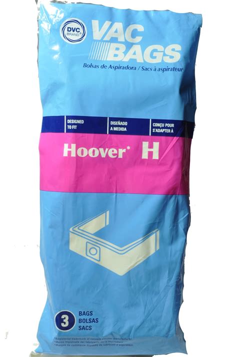 Hoover Type H Canister Vacuum Cleaner Bags, DVC Replacement Brand ...