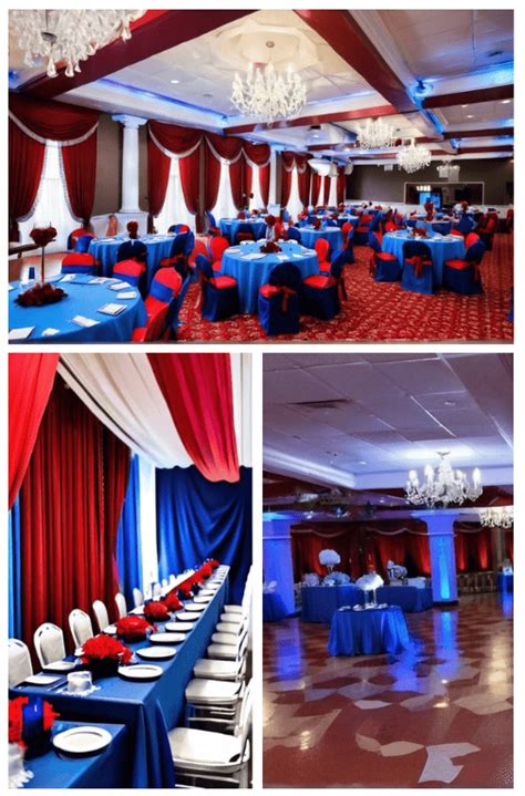 Vibrant Red and Blue Wedding Theme Ideas for Bold Couples