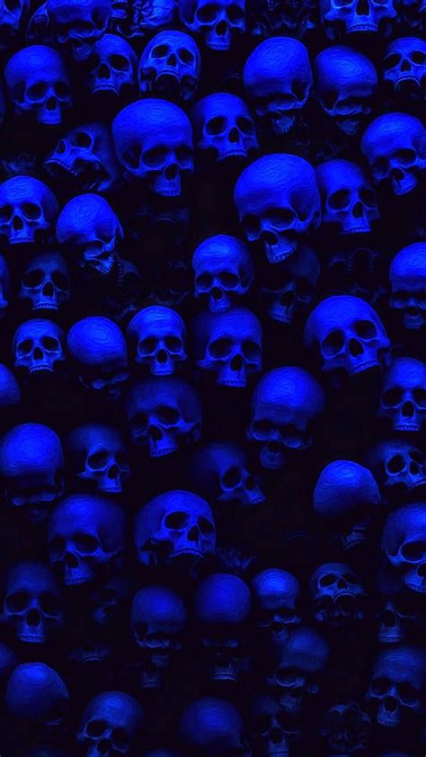 Download Blue skull wallpaper by DMAN7734 - a7 - Free on ZEDGE™ now ...