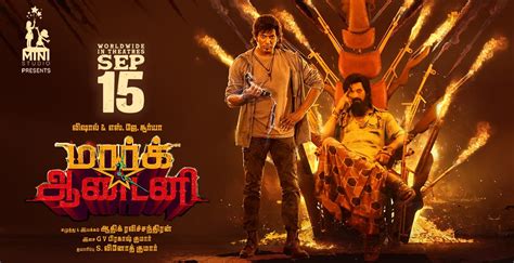 Mark antony release vishal shares a heartfelt message for the massive response sj suryah adhik ...