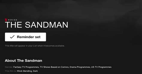 What Is 'The Sandman's Release Date on Netflix? Comic Fans Are Ready