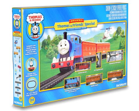 Bachmann "Deluxe" Thomas the Tank Engine Train Set (HO-Scale) [BAC00644 ...