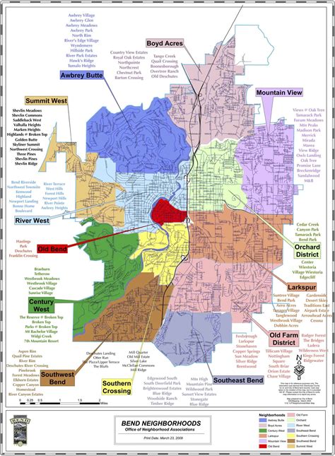 Map Of Bend Oregon And Surrounding Cities - Vanda Jackelyn