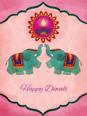 Free Printable Diwali Cards, Create and Print Free Printable Diwali ...