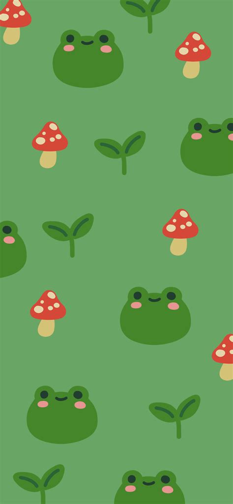 Top 60+ frog and mushroom wallpaper latest - in.cdgdbentre