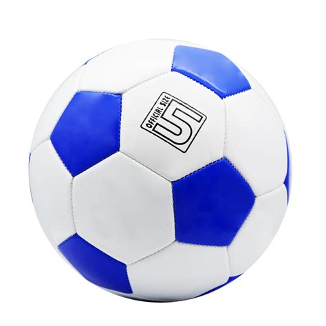 Official Size 5 Black Red Blue White Soccer Ball – dallastoyswholesale