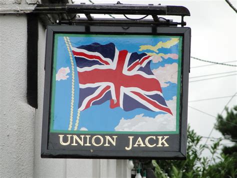 Union Jack pub sign © Adrian S Pye cc-by-sa/2.0 :: Geograph Britain and Ireland