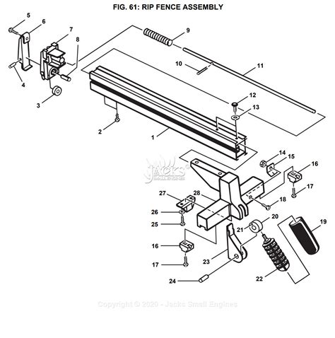 Table Saw Fence Parts | Brokeasshome.com