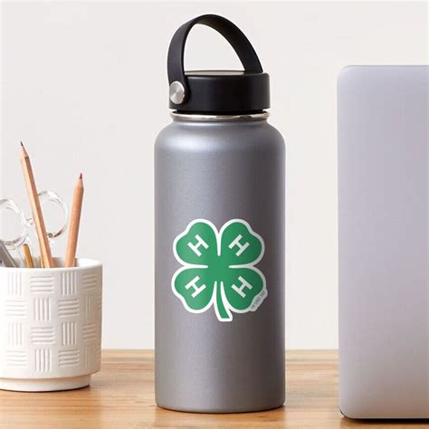 "4-H Clover Logo" Sticker for Sale by ericankelly | Redbubble