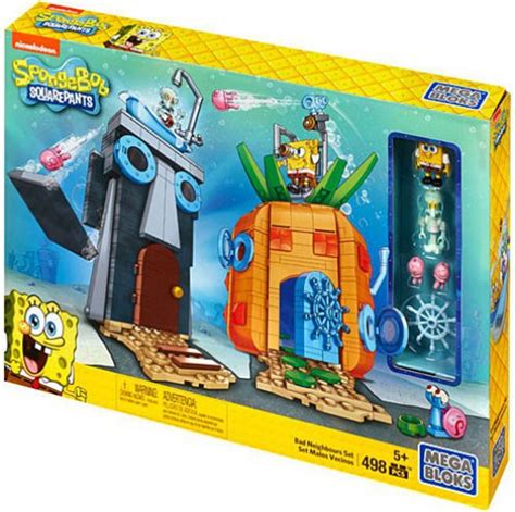 Mega Bloks Spongebob Squarepants Bad Neighbors Set 38038 - ToyWiz