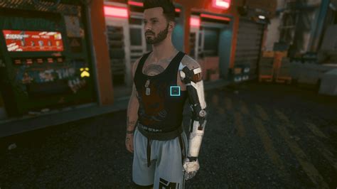 Johnny Silverhand's Arm and Tattoos - Cyberpunk 2077 Mod