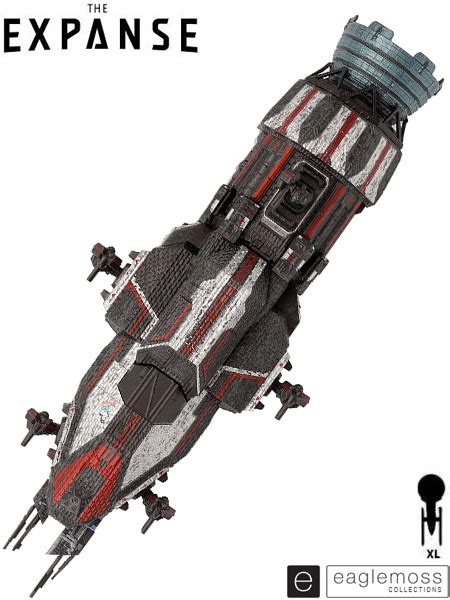 Eaglemoss The Expanse Rocinante XL Ship Replica, Razors Edge Collectibles