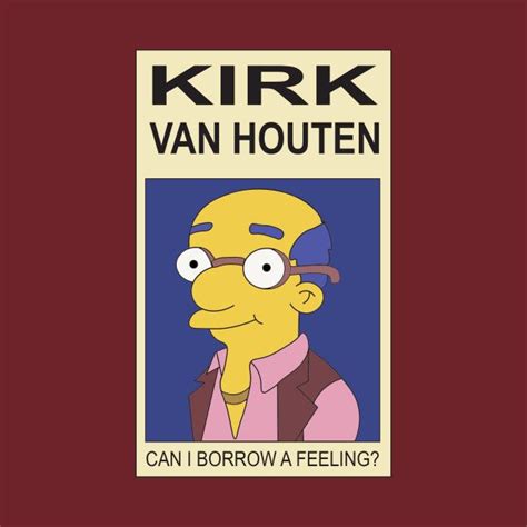 New Kirk Van Houten design is now available @TeePublic! | Kirk van ...