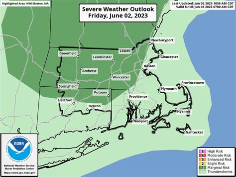 Severe storms possible in much of Massachusetts Friday, weather service ...