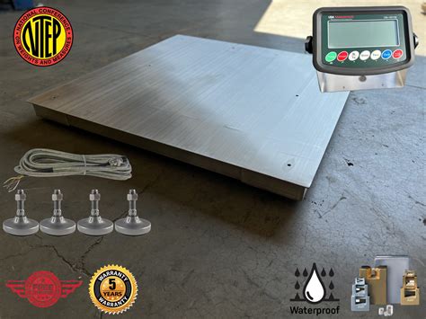 Thunderbolt Stainless Steel Floor Scale - Prime USA Scales