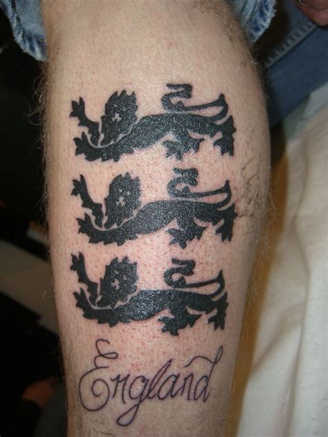 England 3 Lions Tattoo Image Gallery Lionstattoo T O Tattoodonkeycom ...