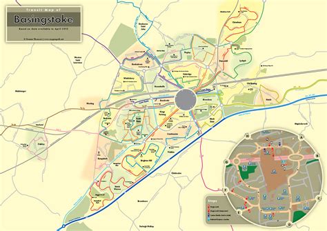 Gemma Thomson - Transit Map of Basingstoke