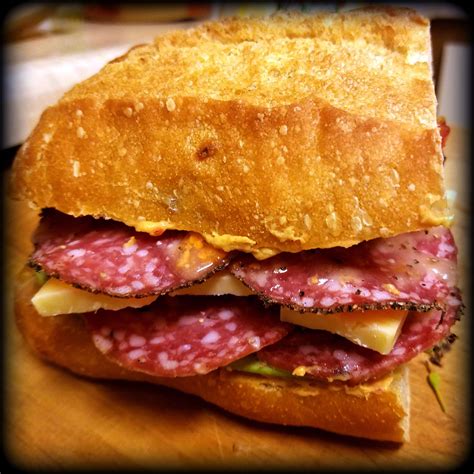 I made a pretty amazing salami sandwich : r/Sandwiches