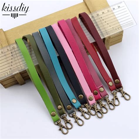 1*17CM 20PCS/Lot 20Colors,PU Leather Handbag Strap With Hook Bags ...