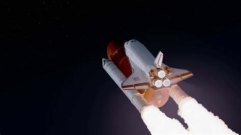 Download Space Shuttle Dark Space Wallpaper | Wallpapers.com