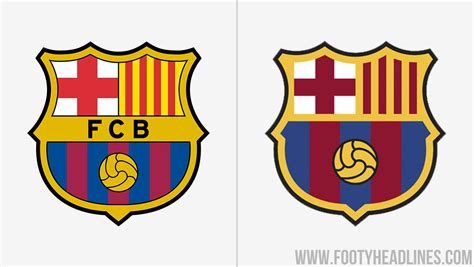 New FC Barcelona Logo Revealed - Footy Headlines