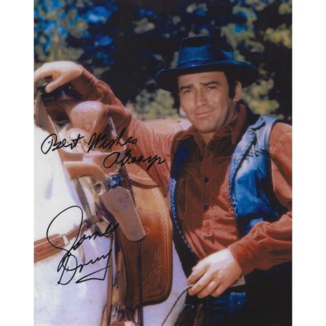 James DRURY Autograph