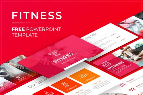 Free Fitness PowerPoint Presentation Template | Nulivo Market